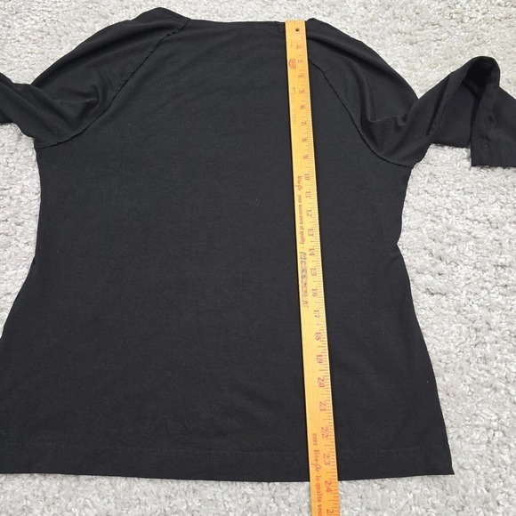 Oska Womens‎ Top 2 UK12 Black Pullover Long Sleeve Minimalist Soft Modern Fit - Picture 9 of 11
